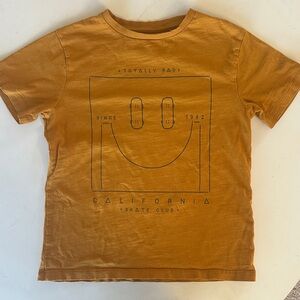 California Skate Club Kids T-Shirt - Mustard